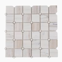 Clipped Square Wooden White Honed 11.75 x 11.75